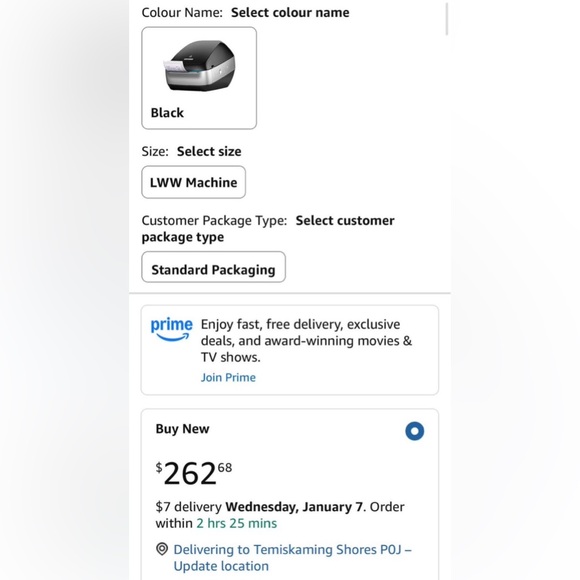 Dymo LabelWriter Wireless Printer with Labels - Picture 4 of 10